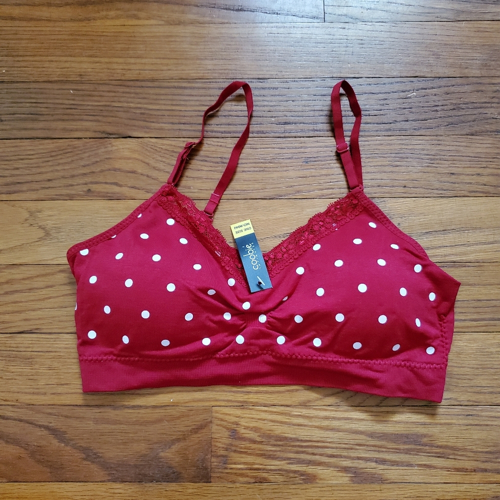 NWT Coobie Strappy V-neck Lace bra bralette